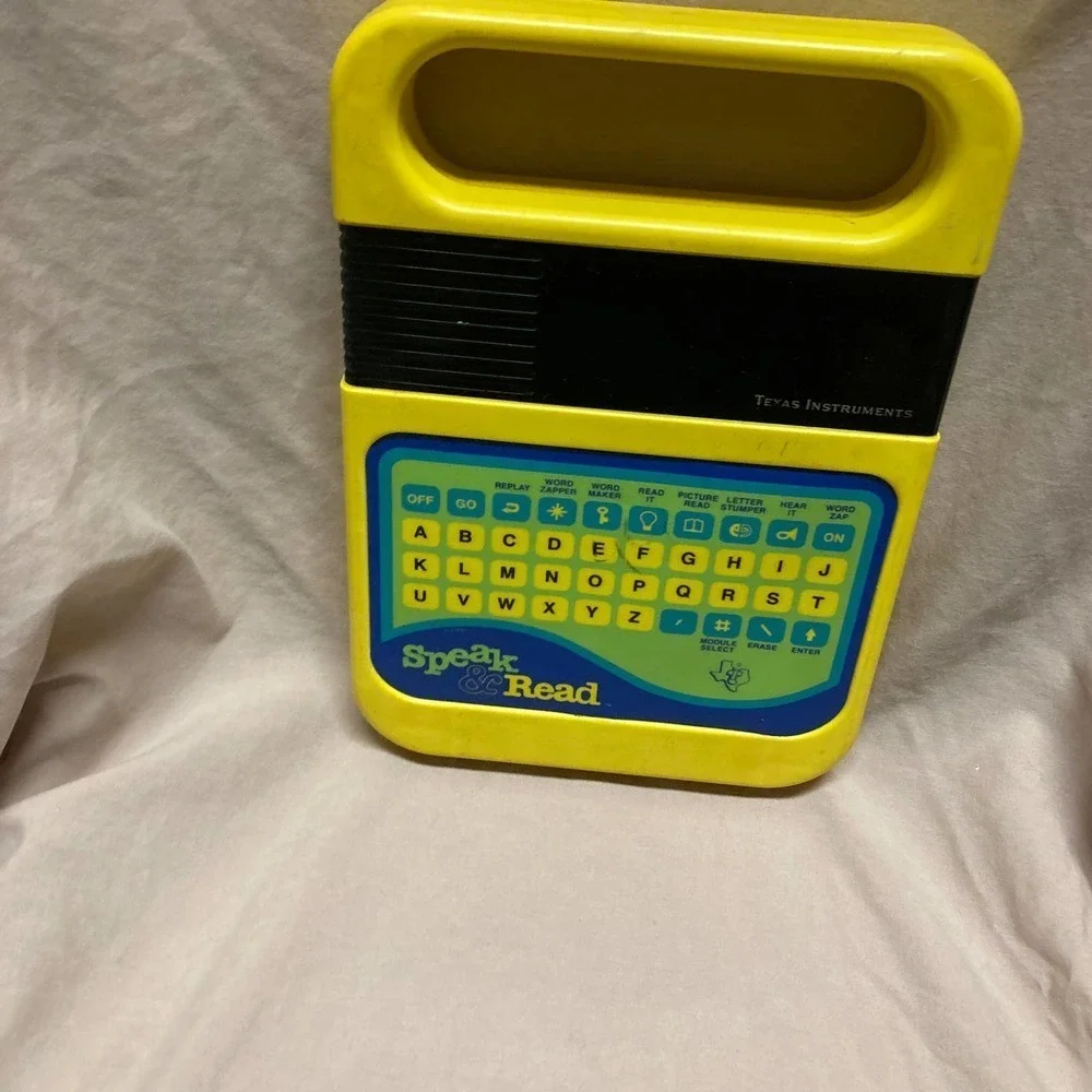 VINTAGE Texas Instruments Speak & Read Tested - Picture 1 of 3